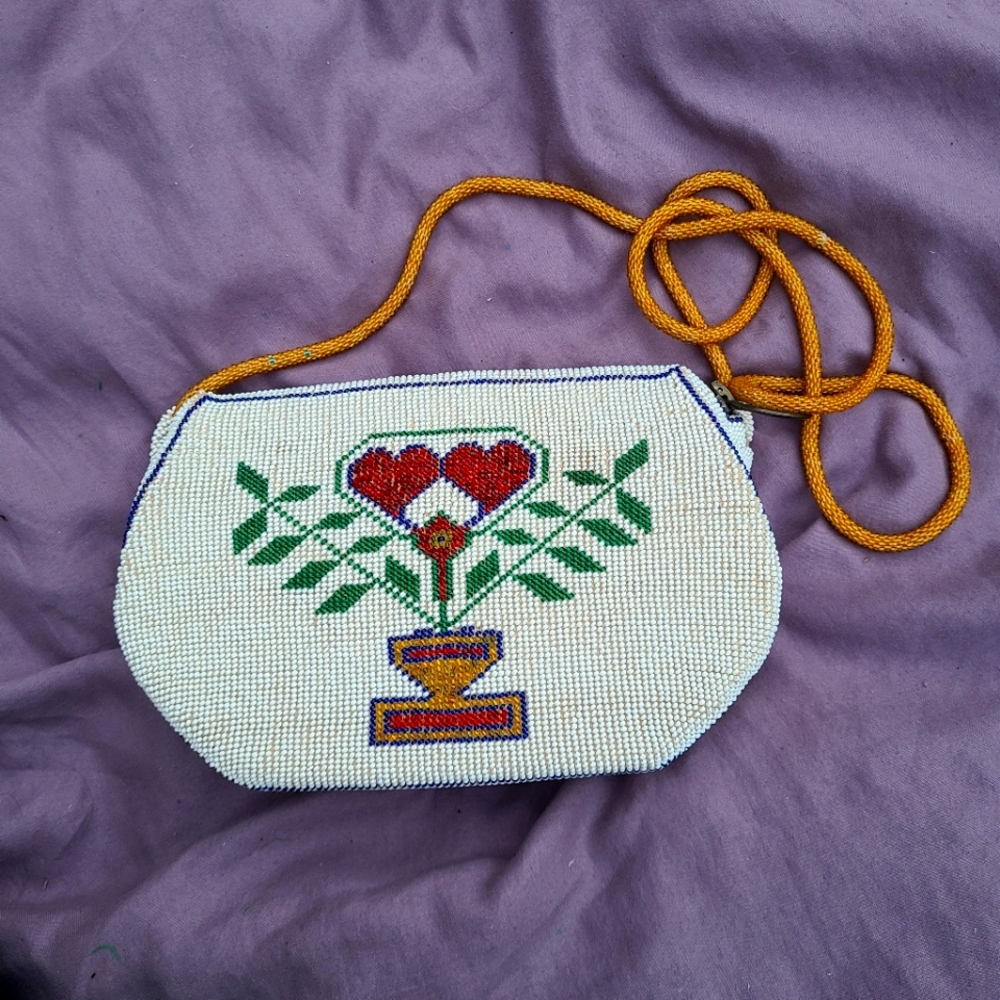 Native American Vintage Beaded Purse